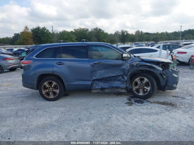 5TDYKRFH5ES026029 Toyota Highlander Limited V6