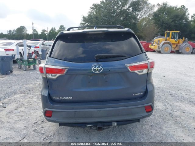 5TDYKRFH5ES026029 Toyota Highlander Limited V6