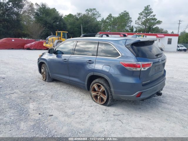 5TDYKRFH5ES026029 Toyota Highlander Limited V6