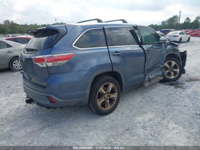 5TDYKRFH5ES026029 Toyota Highlander Limited V6