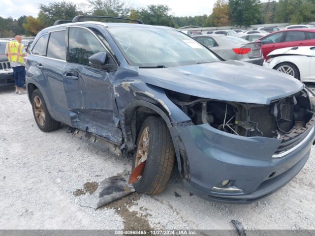 5TDYKRFH5ES026029 Toyota Highlander Limited V6