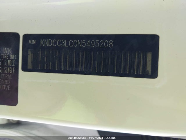 KIA Niro Touring Se 2022 KNDCC3LC0N5495208 Image 9
