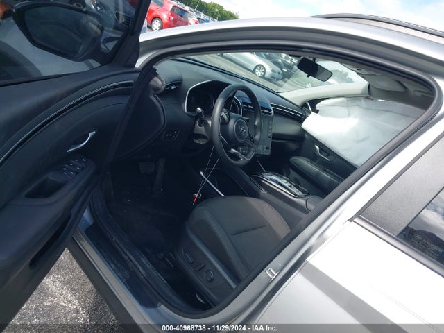 KM8JBCA10PU096864 Hyundai Tucson Hybrid Blue