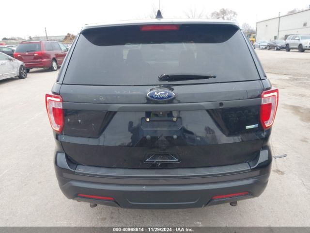 1FM5K8AR9JGB12005 Ford Police Interceptor Utility