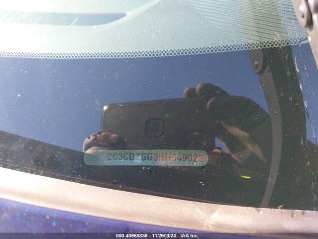 2C3CDZGG3HH649022 Dodge Challenger Gt