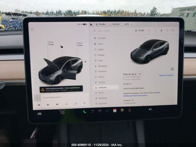 5YJYGDEE1MF152807 Tesla Model Y Long Range Dual Motor All-wheel Drive
