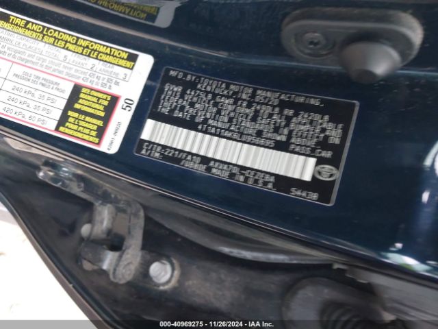 4T1A11AK6LU956695 Toyota CAMRY L