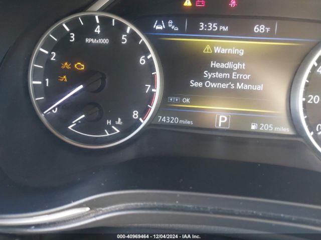 1N4AA6EVXLC365710 Nissan Maxima Sr Xtronic Cvt