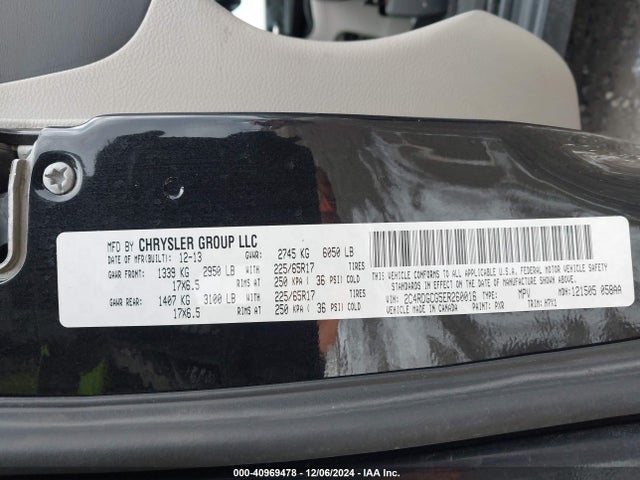Dodge Grand Caravan Sxt 2014 2C4RDGCG5ER260016 Image 9