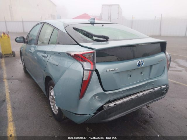 JTDKARFU1H3037105 Toyota Prius
