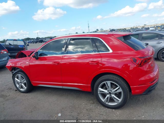 WA1EECF32P1099879 Audi Q3 Premium Plus 45 Tfsi S Line Quattro Tiptronic