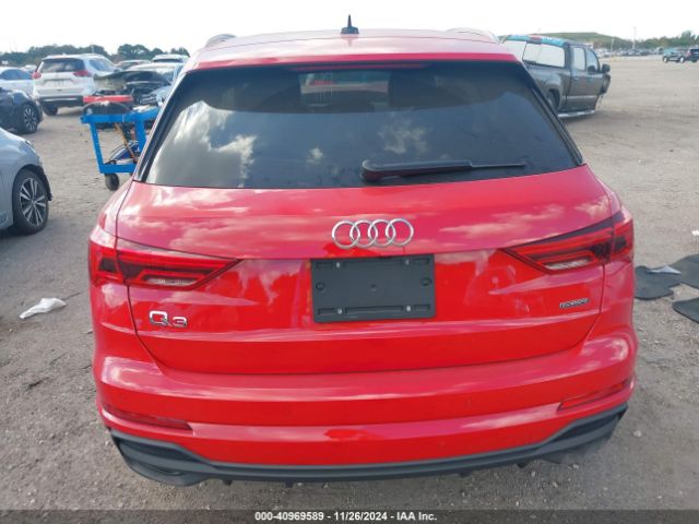 WA1EECF32P1099879 Audi Q3 Premium Plus 45 Tfsi S Line Quattro Tiptronic
