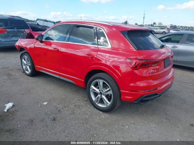 WA1EECF32P1099879 Audi Q3 Premium Plus 45 Tfsi S Line Quattro Tiptronic