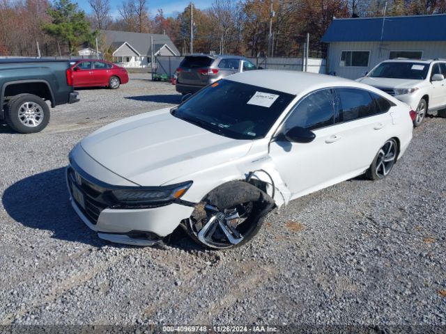 1HGCV3F21NA032239 Honda Accord Hybrid Sport