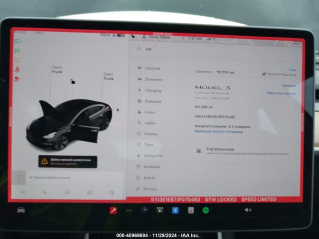 2018 TESLA MODEL 3 5YJ3E1EB7JF070483 Photo 6