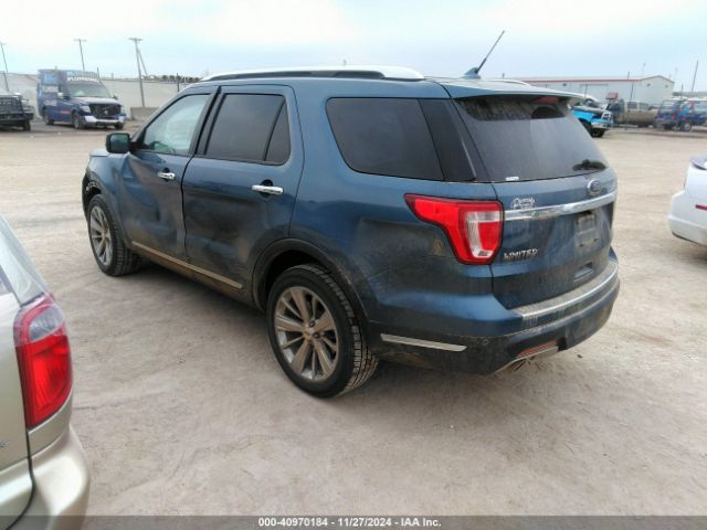 1FM5K8F86JGA43628 Ford Explorer Limited