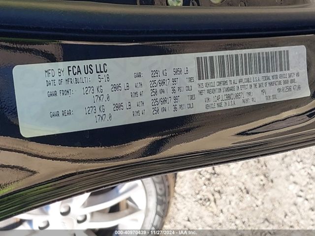 1C4PJLCB8KD108971 Jeep Cherokee Latitude