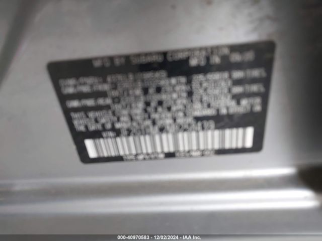 JF2GTHMC2M8258439 Subaru Crosstrek Limited