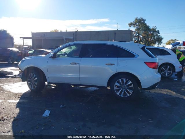 5FRYD4H67FB028359 Acura Mdx Technology Pkg W/entertainment Pkg
