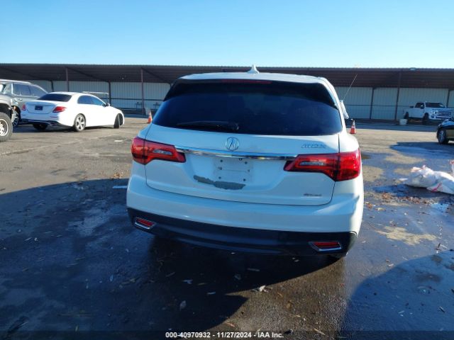 5FRYD4H67FB028359 Acura Mdx Technology Pkg W/entertainment Pkg