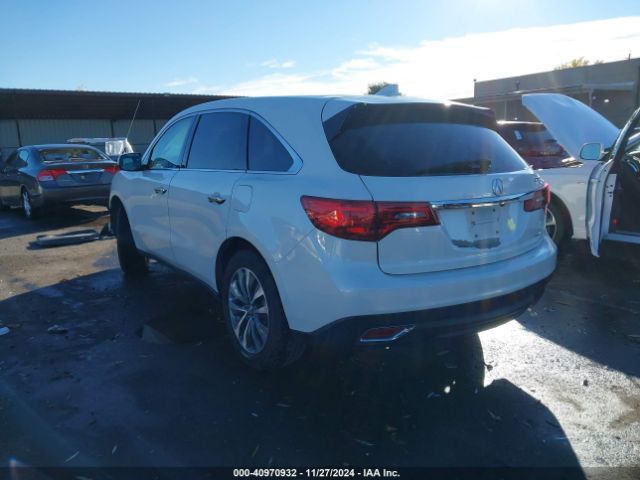 5FRYD4H67FB028359 Acura Mdx Technology Pkg W/entertainment Pkg
