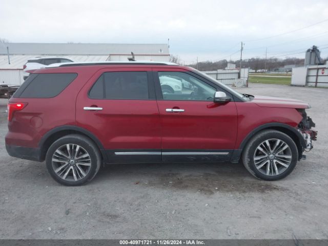 1FM5K8HT1HGD22027 Ford Explorer Platinum