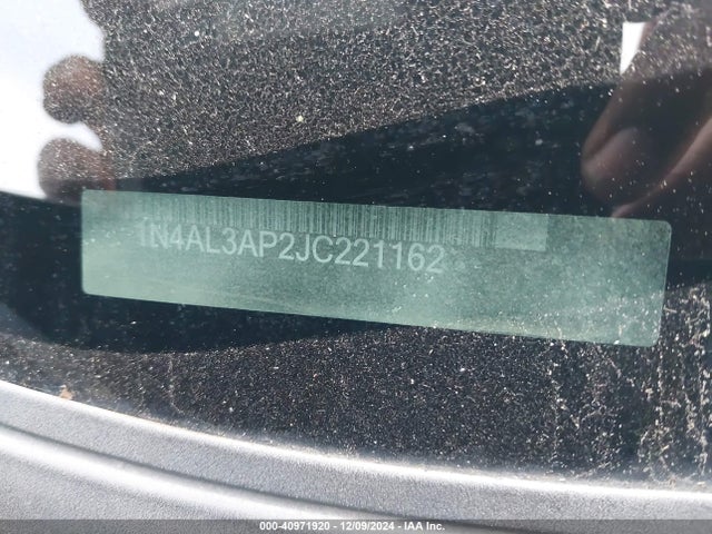 Nissan Altima 2.5 Sr 2018 1N4AL3AP2JC221162 Image 9