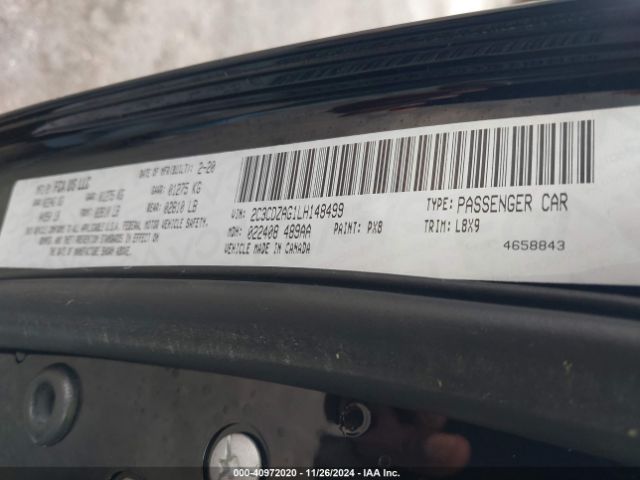 2C3CDZAG1LH148499 Dodge Challenger Sxt