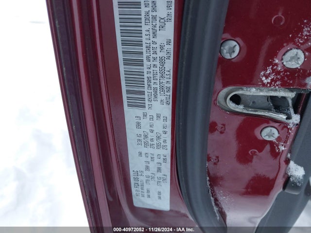 RAM 1500 Tradesman  4x4 6'4 Box 2017 1C6RR7FT0HS554895 Image 9