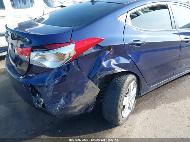 Продаж на аукціоні авто 2013 Hyundai Elantra Gls, vin: 5NPDH4AE2DH414725, номер лоту: 40972205
