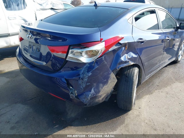 Продаж на аукціоні авто 2013 Hyundai Elantra Gls, vin: 5NPDH4AE2DH414725, номер лоту: 40972205