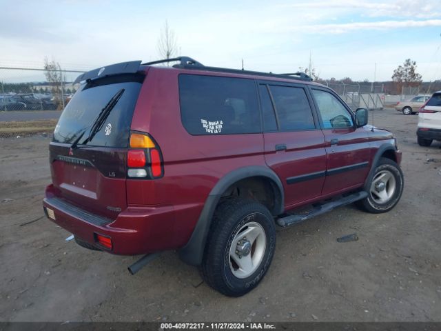 2000 MITSUBISHI MONTERO SPORT JA4MT31H6YP813032 Photo 3