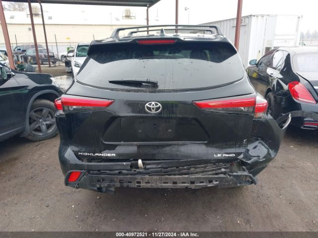 5TDBZRBH1NS249868 Toyota Highlander Le