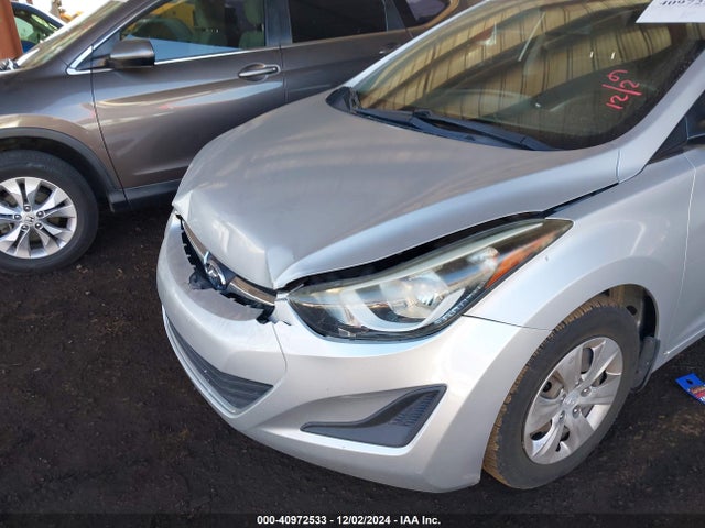 Hyundai ELANTRA SE 2016 KMHDH4AEXGU581811 Image 6