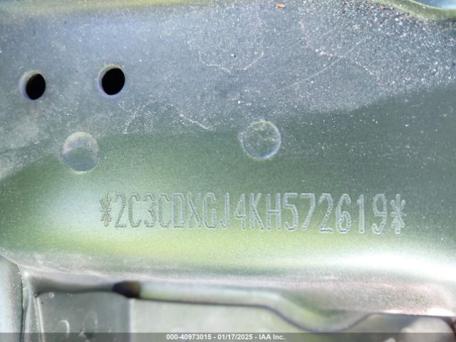 2C3CDXGJ4KH572619 Dodge Charger Scat Pack Rwd