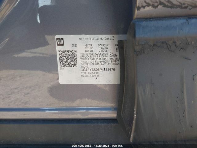 1G1FY6S05P4185676 Chevrolet Bolt Euv Fwd Lt