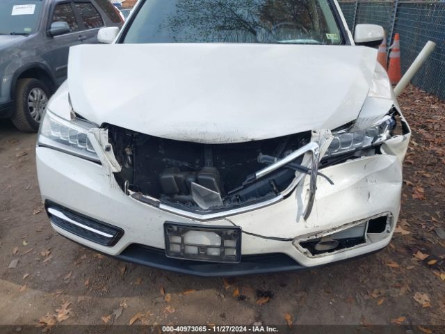 5FRYD4H28GB047971 Acura Mdx Acurawatch Plus Package