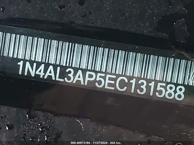Nissan Altima 2.5 S 2014 1N4AL3AP5EC131588 Image 9