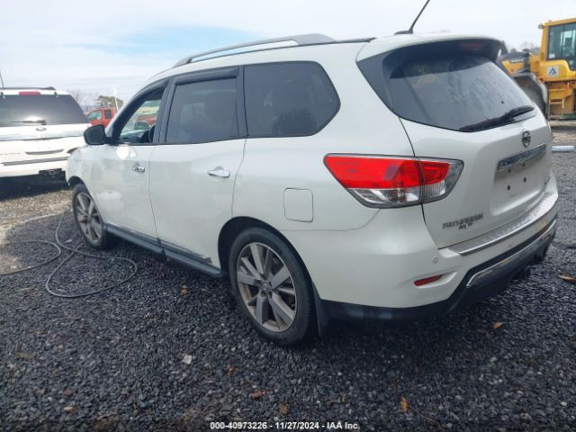 5N1AR2MN3FC704319 Nissan Pathfinder Platinum