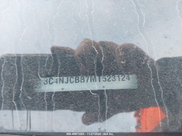3C4NJCBB7MT523124 Jeep Compass Latitude Fwd