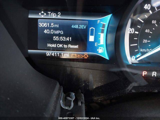 3FA6P0LUXJR169602 Ford Fusion Hybrid Se