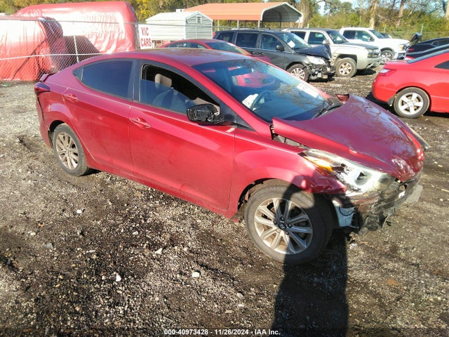 Hyundai ELANTRA SE 2014 5NPDH4AE7EH504986 Image 1