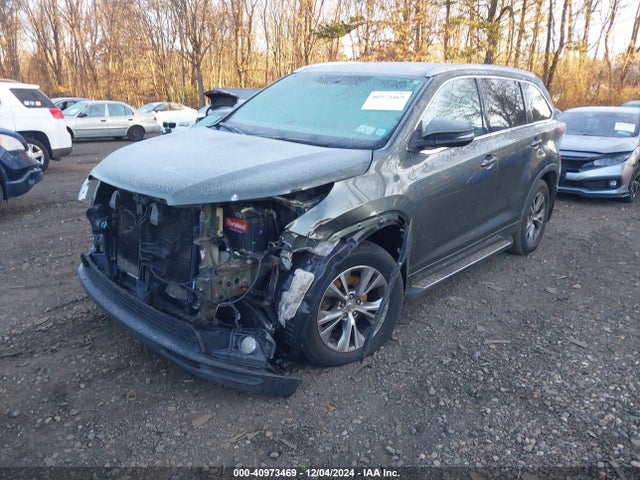 Toyota Highlander Xle V6 2015 5TDJKRFH8FS183069 Image 2