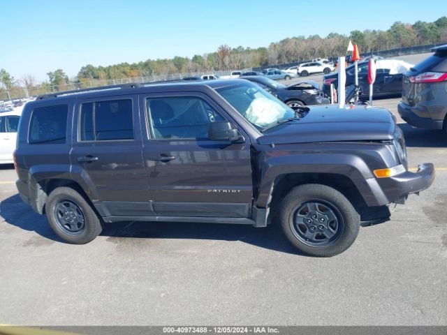 1C4NJPBB9FD139247 Jeep Patriot Sport