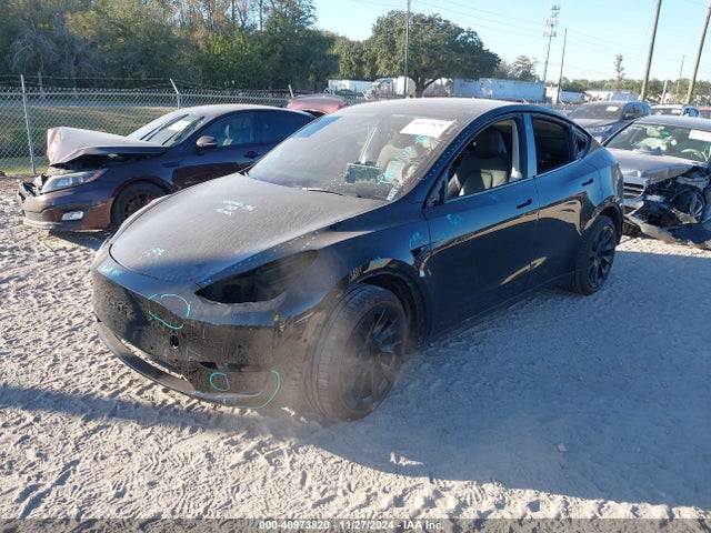 2021 TESLA MODEL Y 5YJYGDEEXMF304552 Photo 1