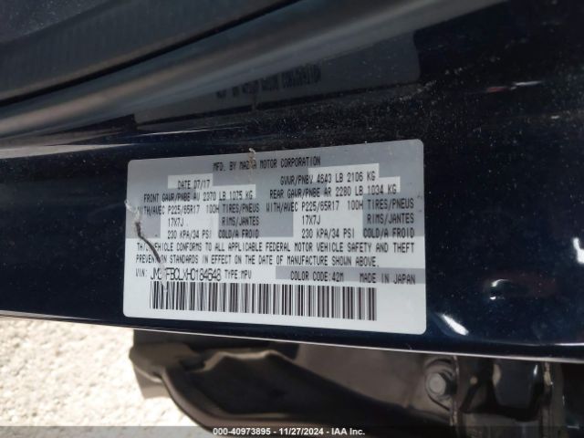 JM3KFBCLXH0184648 Mazda Cx-5 Touring