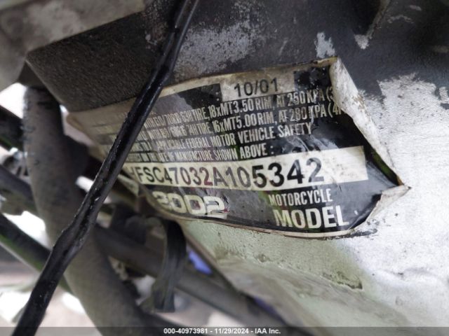 2002 HONDA GL1800 1HFSC47032A105342 Photo 9