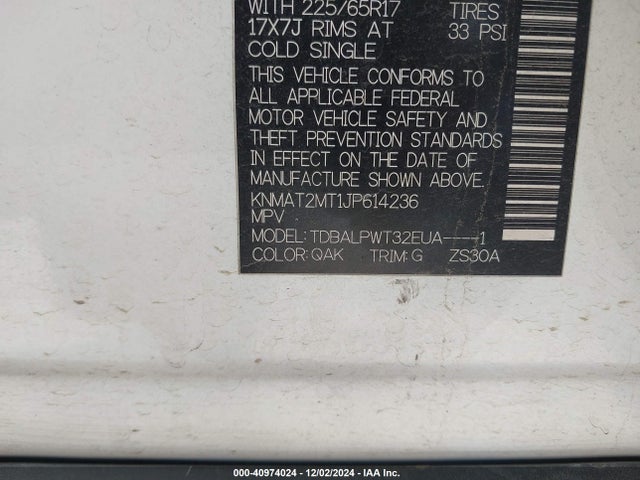 Nissan ROGUE S 2018 KNMAT2MT1JP614236 Image 9