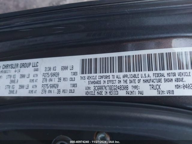3C6RR7KT6EG248308 RAM 1500 Express