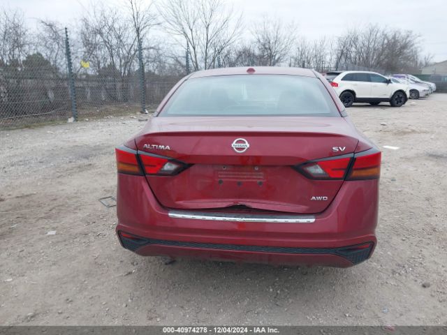 1N4BL4DW1MN410178 Nissan Altima Sv Intelligent Awd